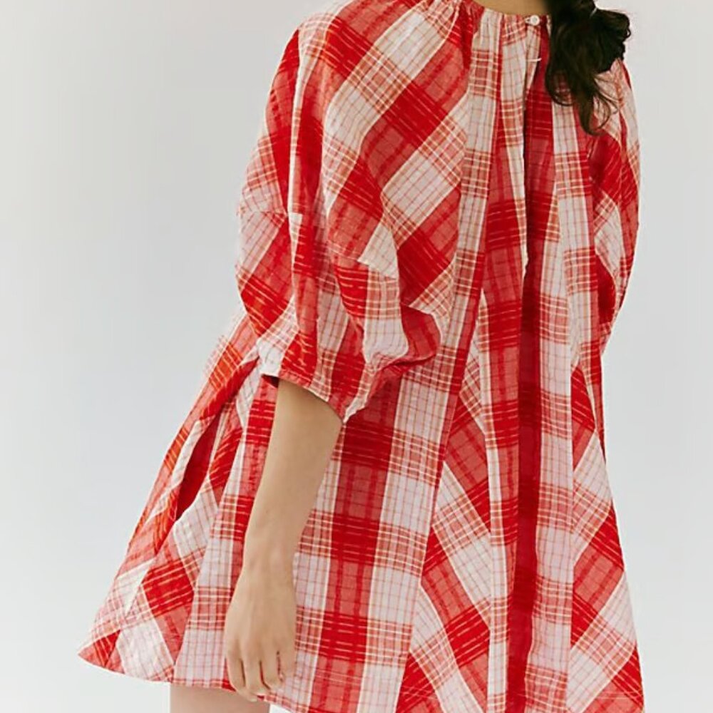 071 Free People Bop Around Romper NWOT Oversized Size XS - Picture 3 of 8